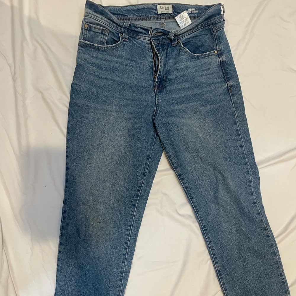 Kensie Blue Ankle Jeans
